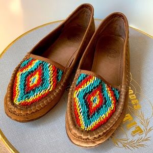 Joie Aliso Beaded Moccasins